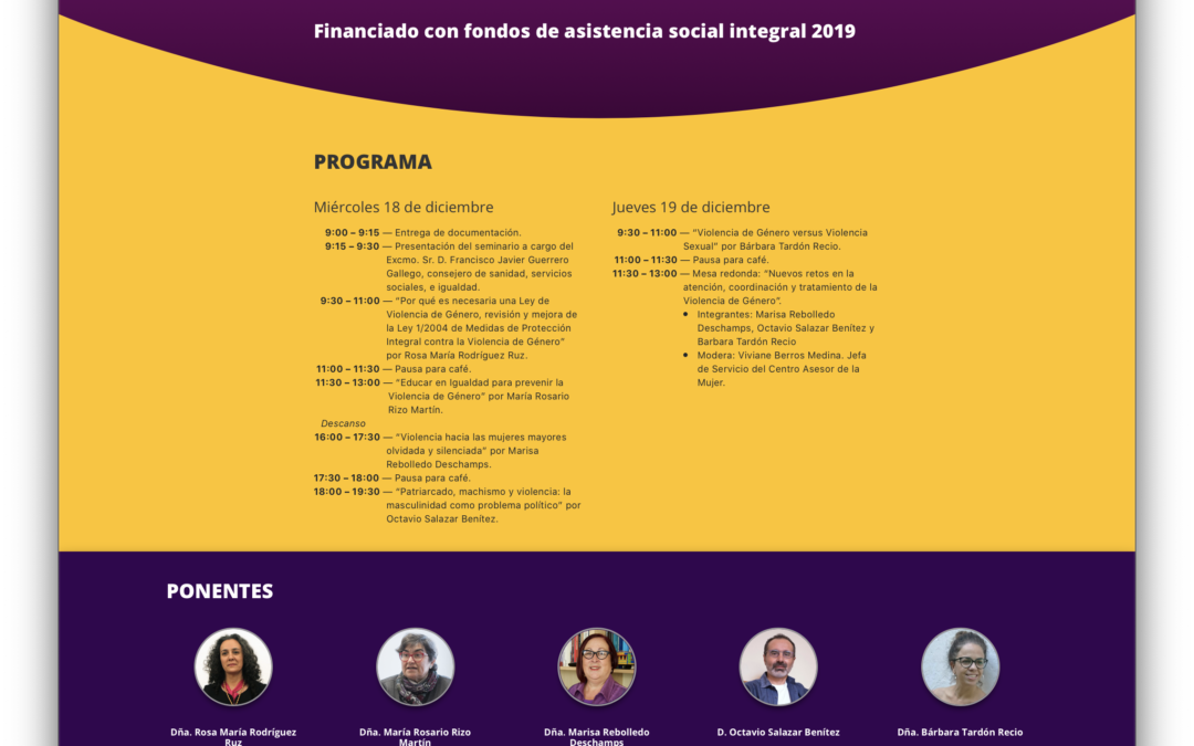 Seminario violencia de género